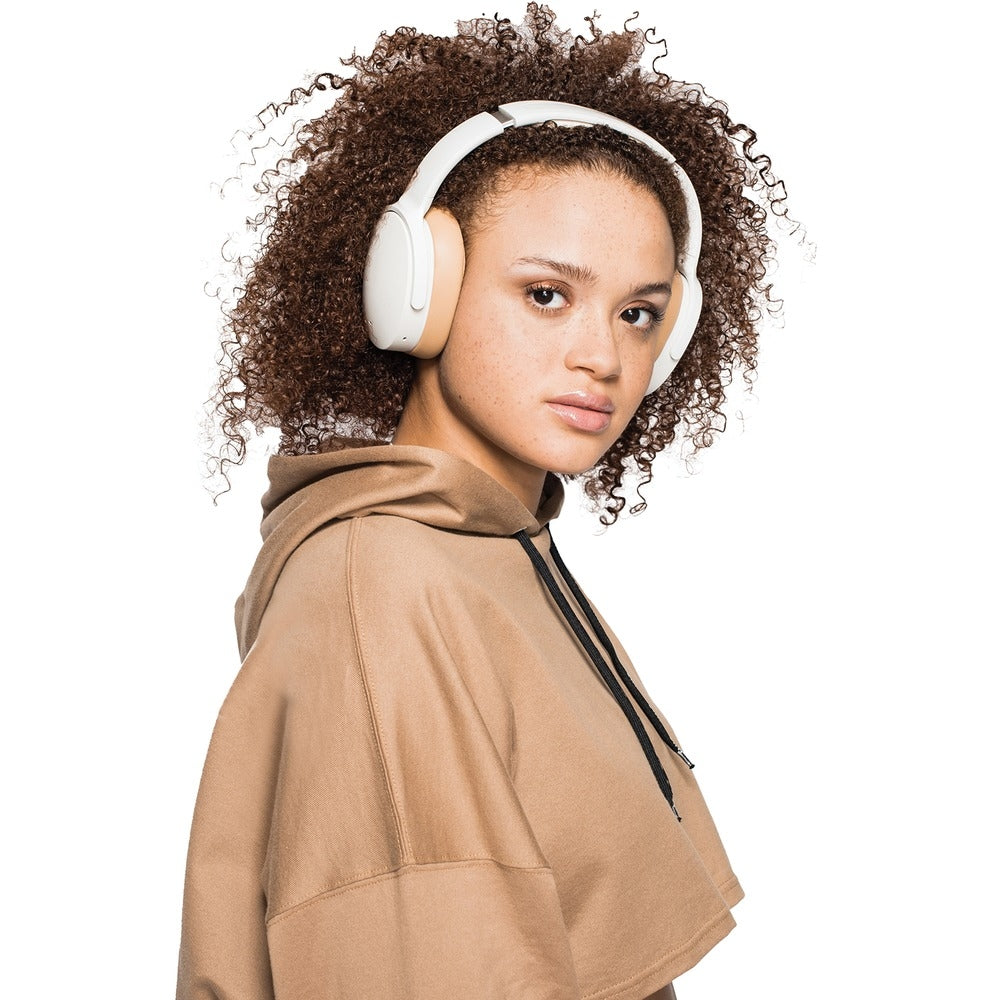 Skullcandy S6HHW-N747 Wireless Noise-Canceling Headphones (White) with ANC & Tile Finding Technology Image 1