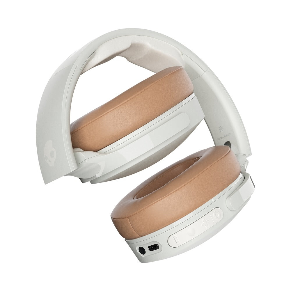 Skullcandy S6HHW-N747 Wireless Noise-Canceling Headphones (White) with ANC & Tile Finding Technology