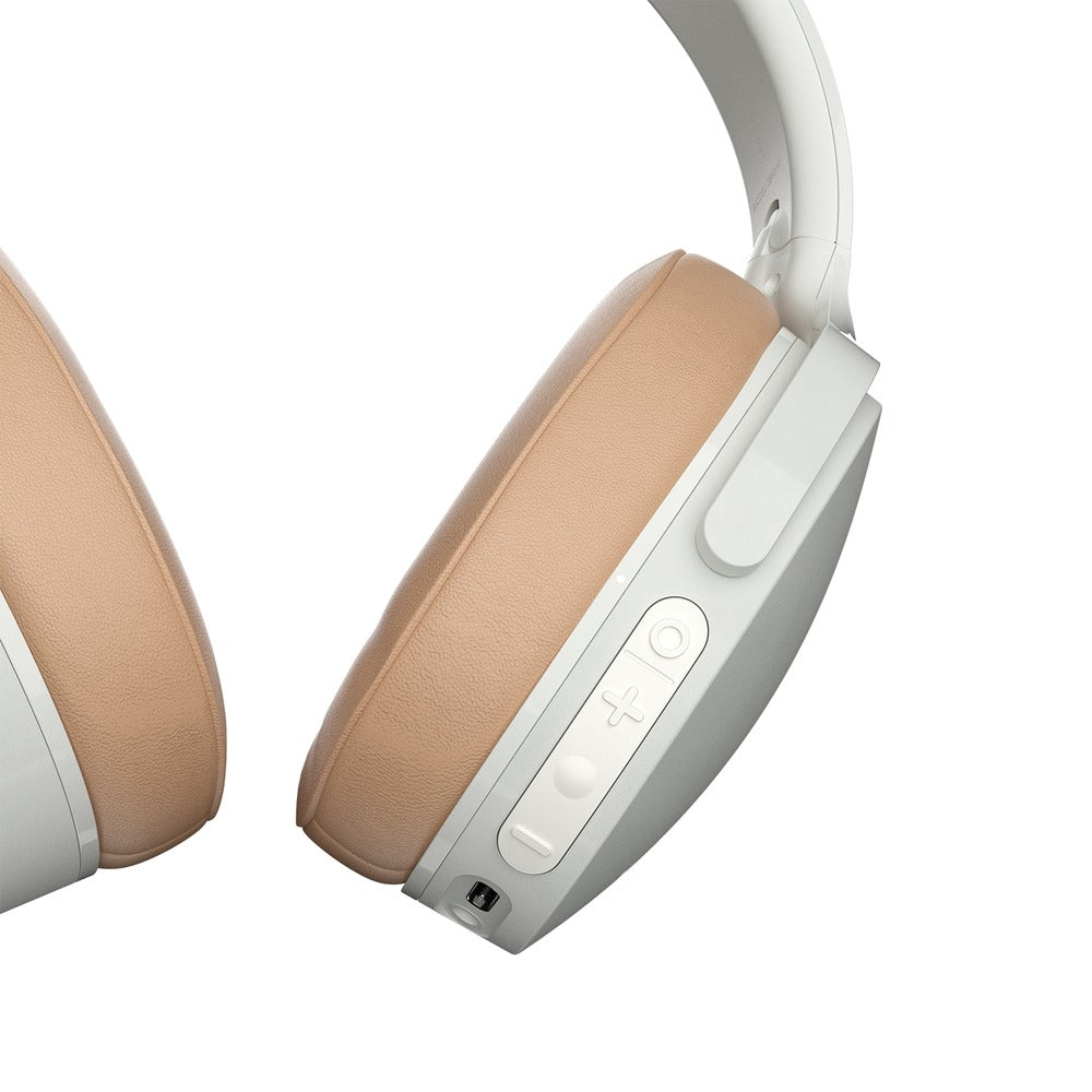 Skullcandy S6HHW-N747 Wireless Noise-Canceling Headphones (White) with ANC & Tile Finding Technology
