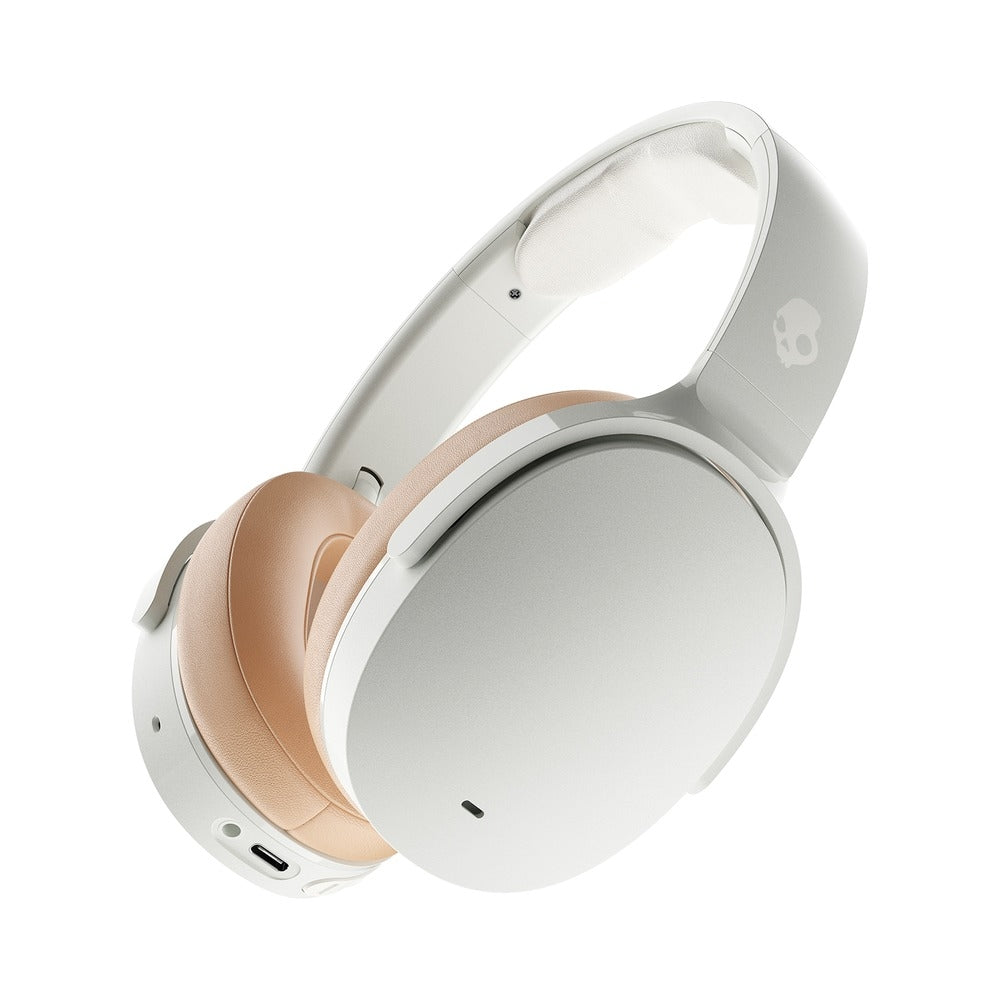 Skullcandy S6HHW-N747 Wireless Noise-Canceling Headphones (White) with ANC & Tile Finding Technology