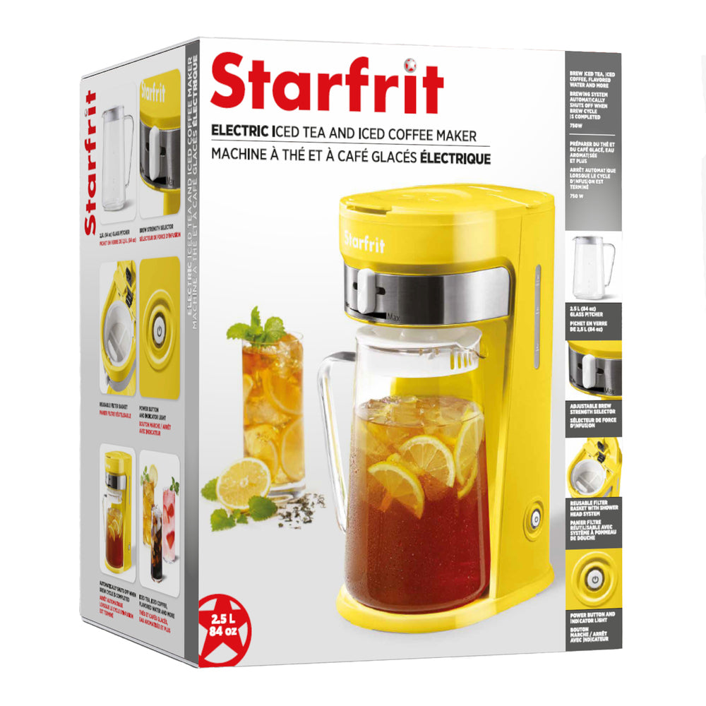 Starfrit 024015-002-0000 2.5L Iced Tea Brewer Ylw