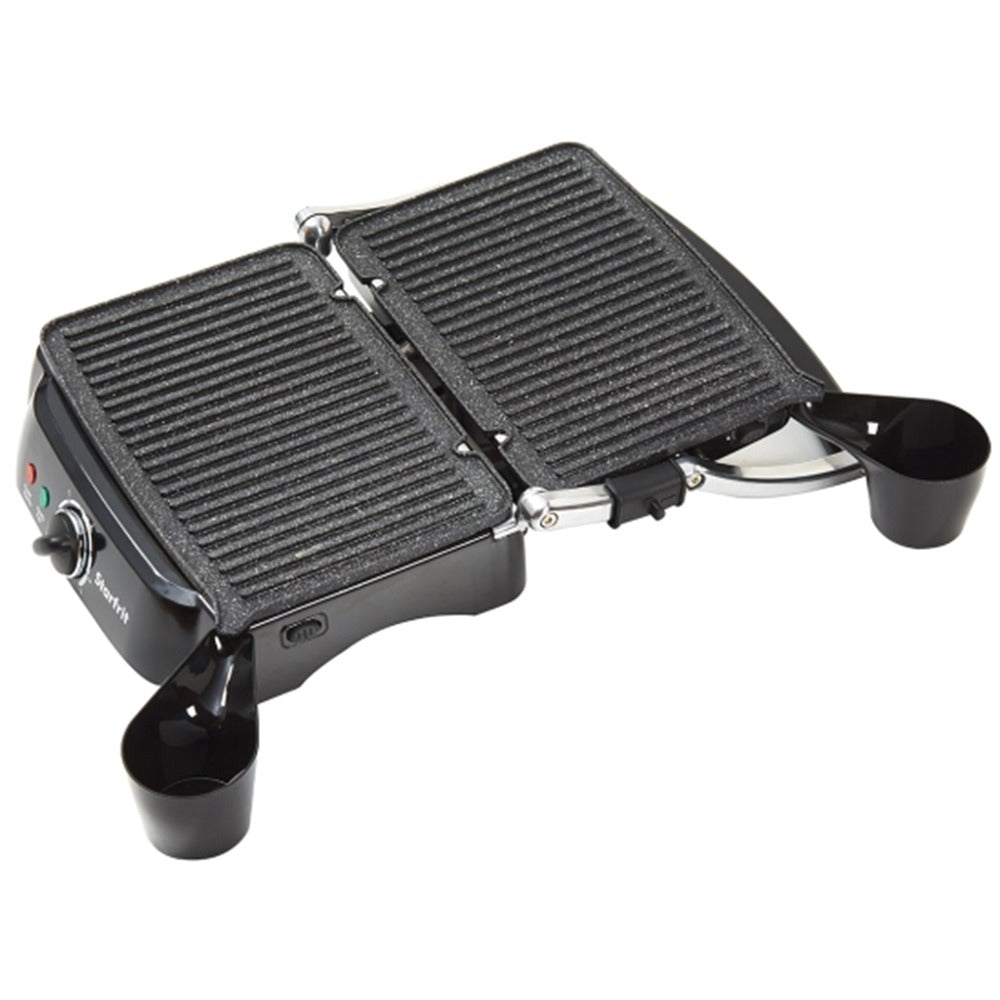 Starfrit 024500-001-0000 Panini Grill with Removable Plates and Adjustable Temperature