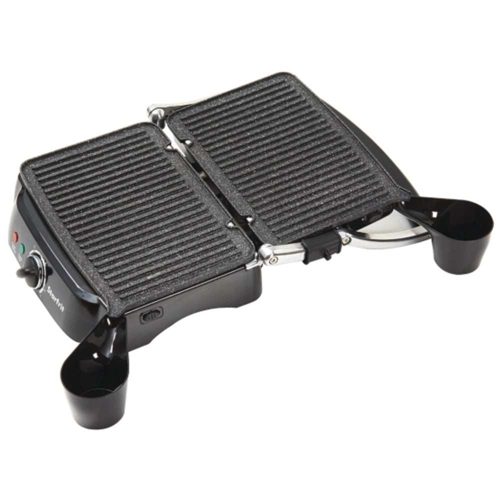 Starfrit 024500-001-0000 Panini Grill with Removable Plates and Adjustable Temperature