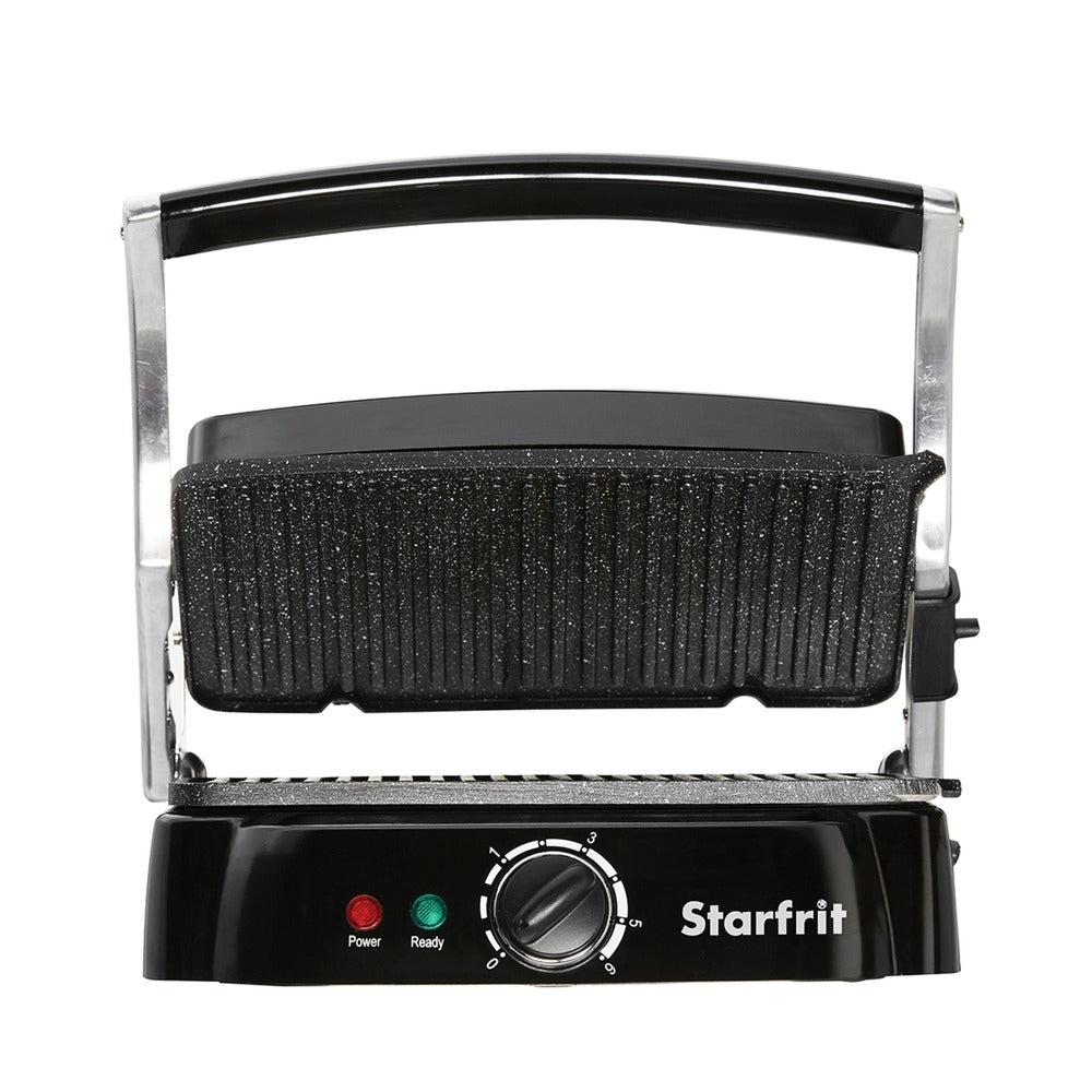 Starfrit 024500-001-0000 Panini Grill with Removable Plates and Adjustable Temperature