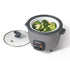 Starfrit 024739-001-0000 Rice Cooker 10-Cup Ceramic Pot Gray