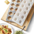 Starfrit 093663-006-0000 Stuffed Pasta Mold - 12-Cavity Tray & Press Image 1