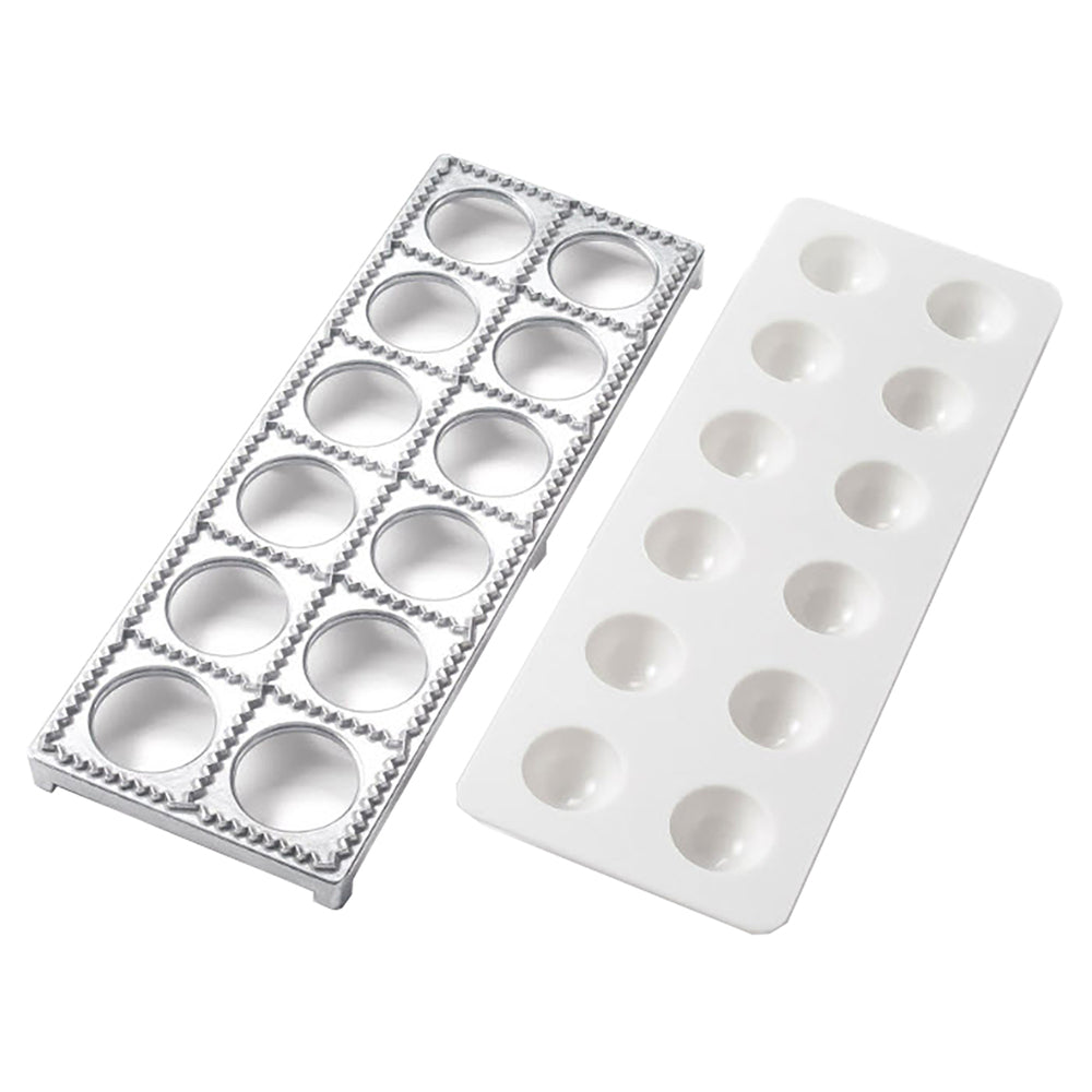 Starfrit 093663-006-0000 Stuffed Pasta Mold - 12-Cavity Tray & Press
