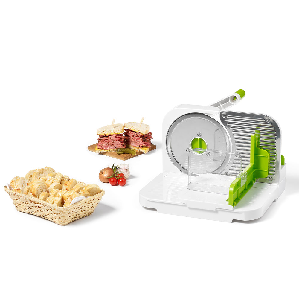 Starfrit 098603-002-New1 Deli Slicer with 6.5-Inch Stainless Steel Blade