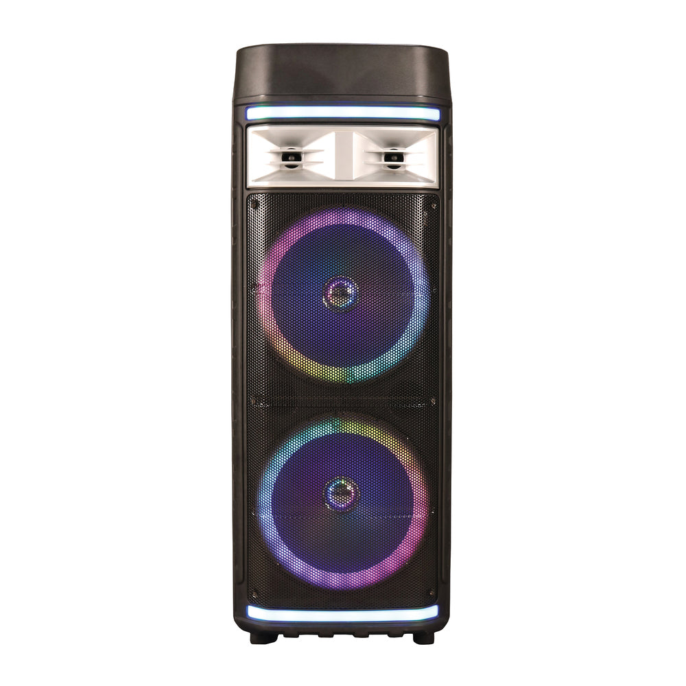 IQ Sound IQ-6612DJBT Bluetooth Portable Party System with Lights Image 1