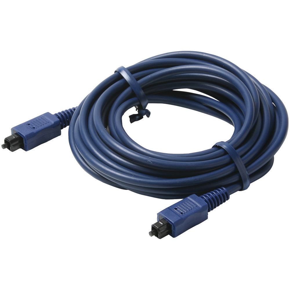 Steren 260-012 12Ft Digital Optical Cable Blue Image 1