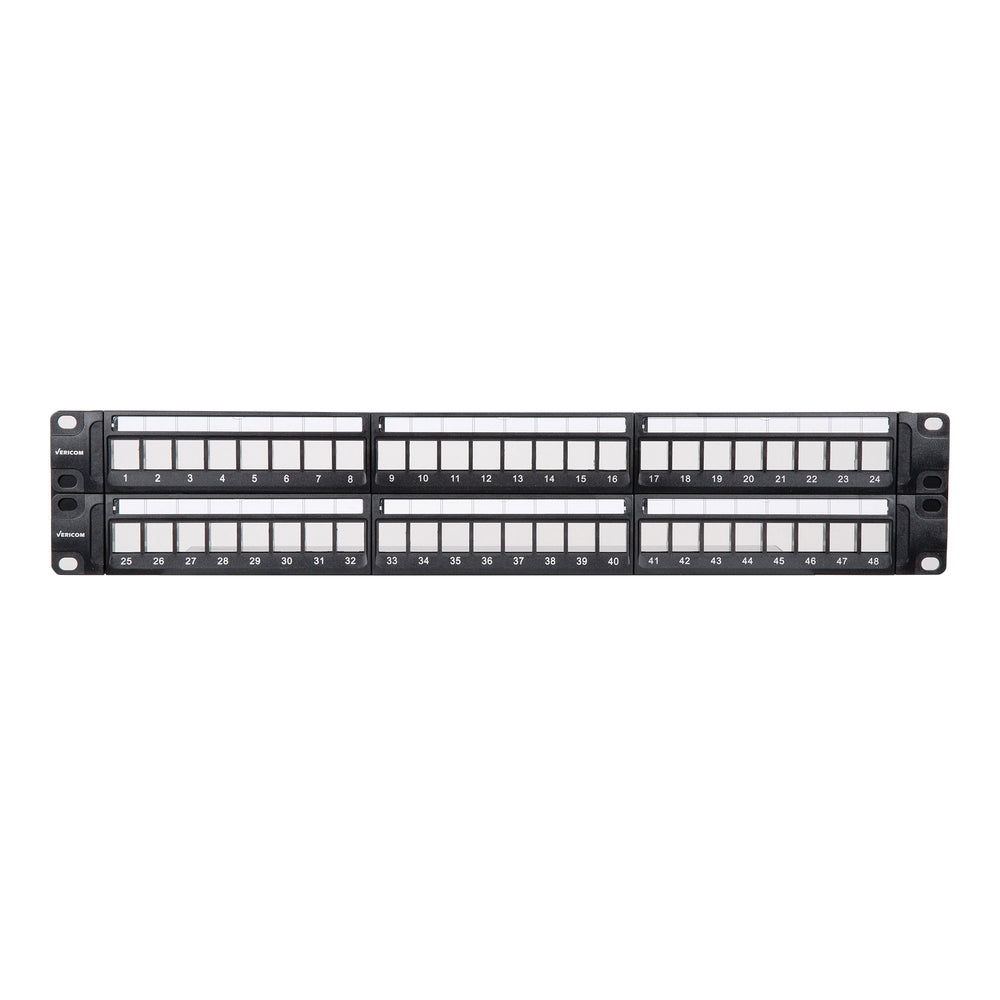 Vericom UPP6001-48 48prt Unshld Patch Panel - Ethernet Network Patch Panel Image 1