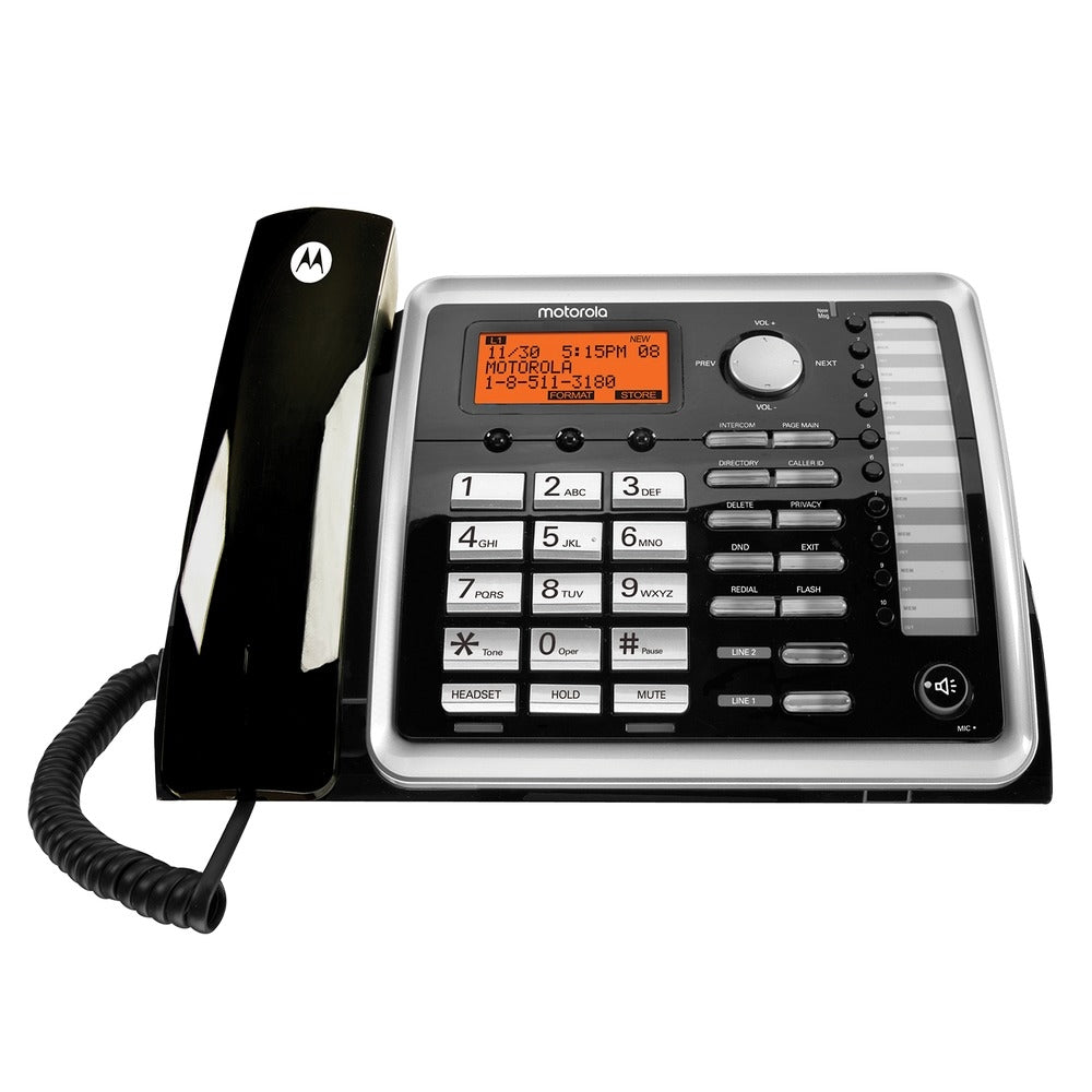 Motorola ML25260 2-Line Corded Expandable Desk Telephone Image 1
