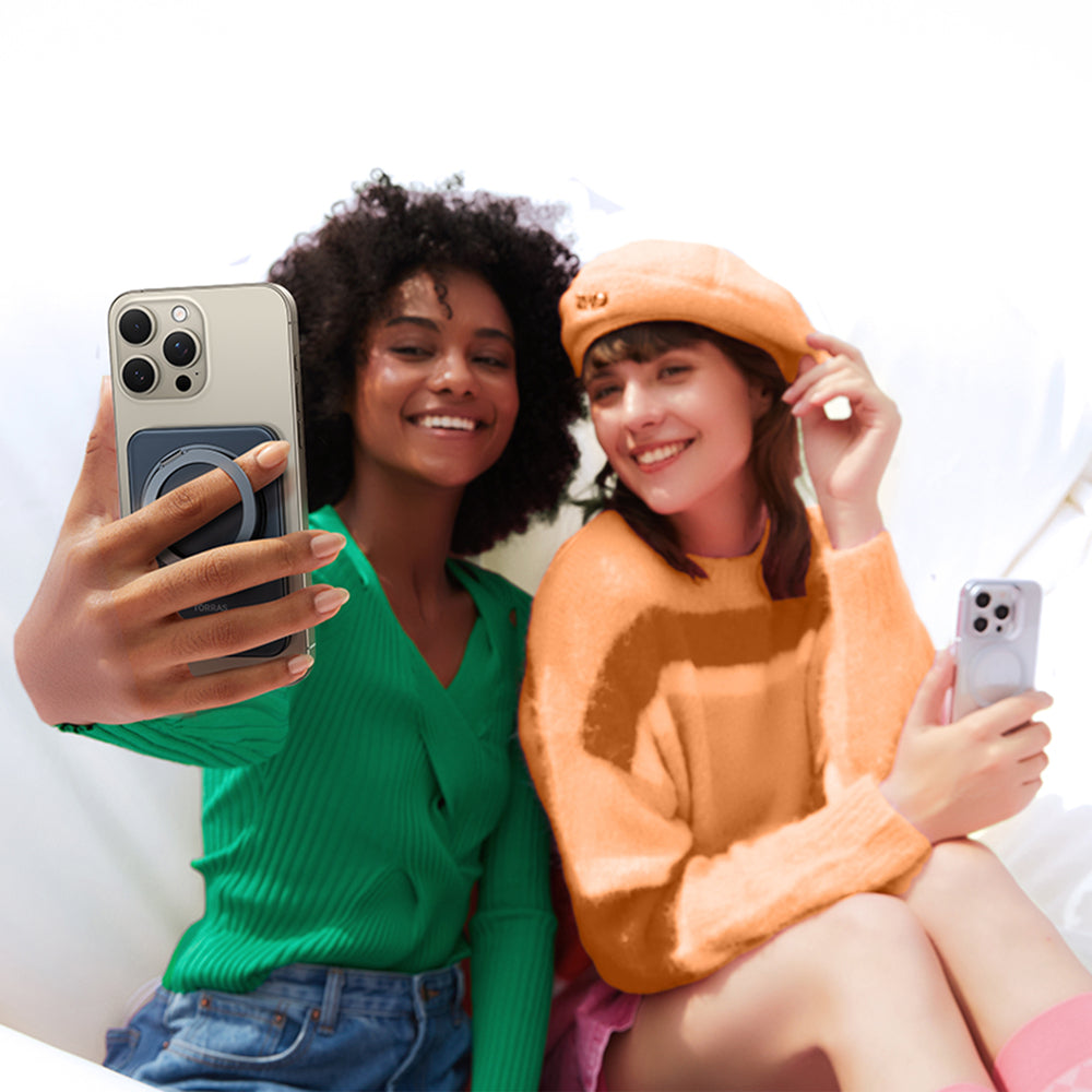 Torras X00PB2002 5000mAh Wireless Power Bank with Rotatable Kickstand