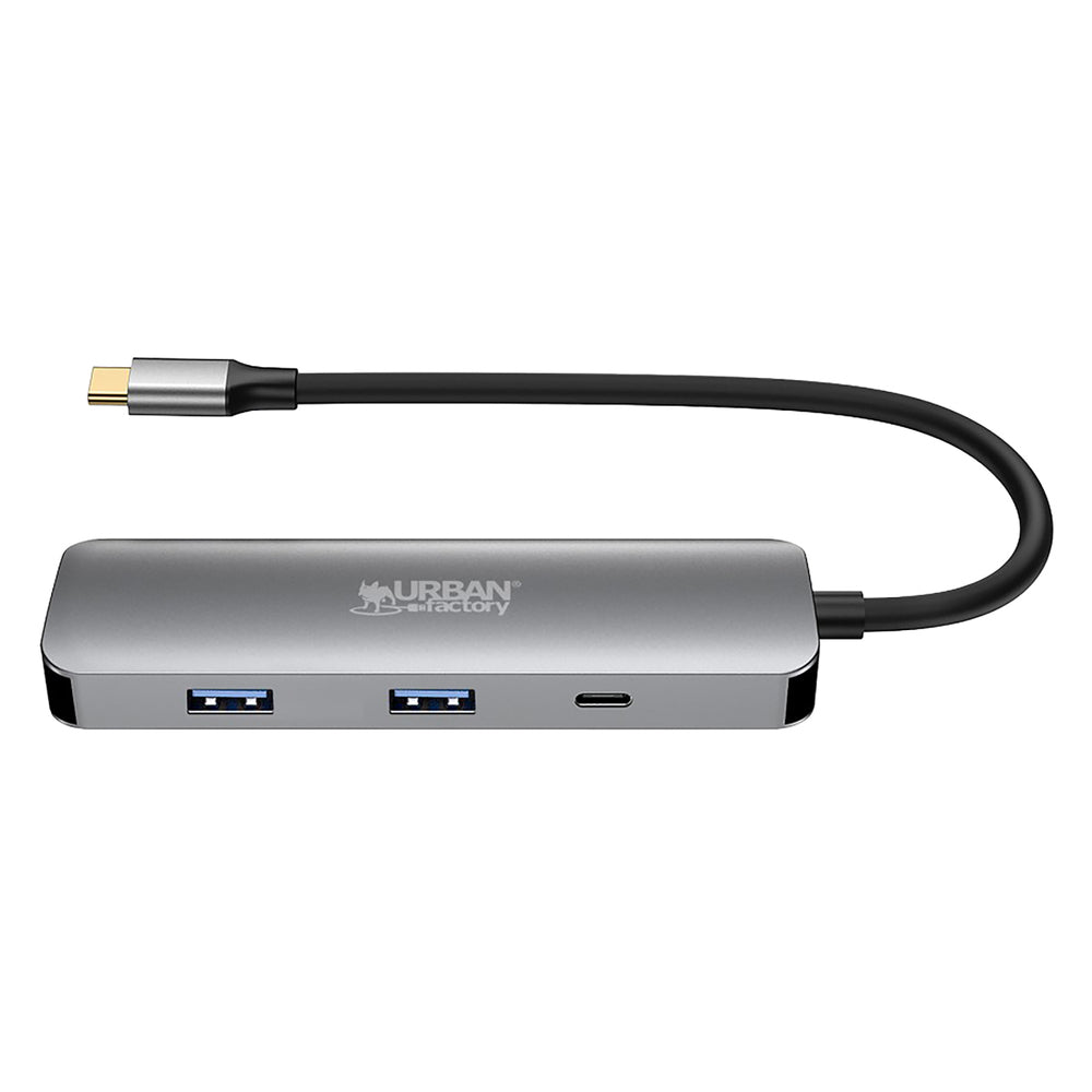 Urban Factory MHC40UF USB-C Hub HDMI 4K 100W PD Passthrough