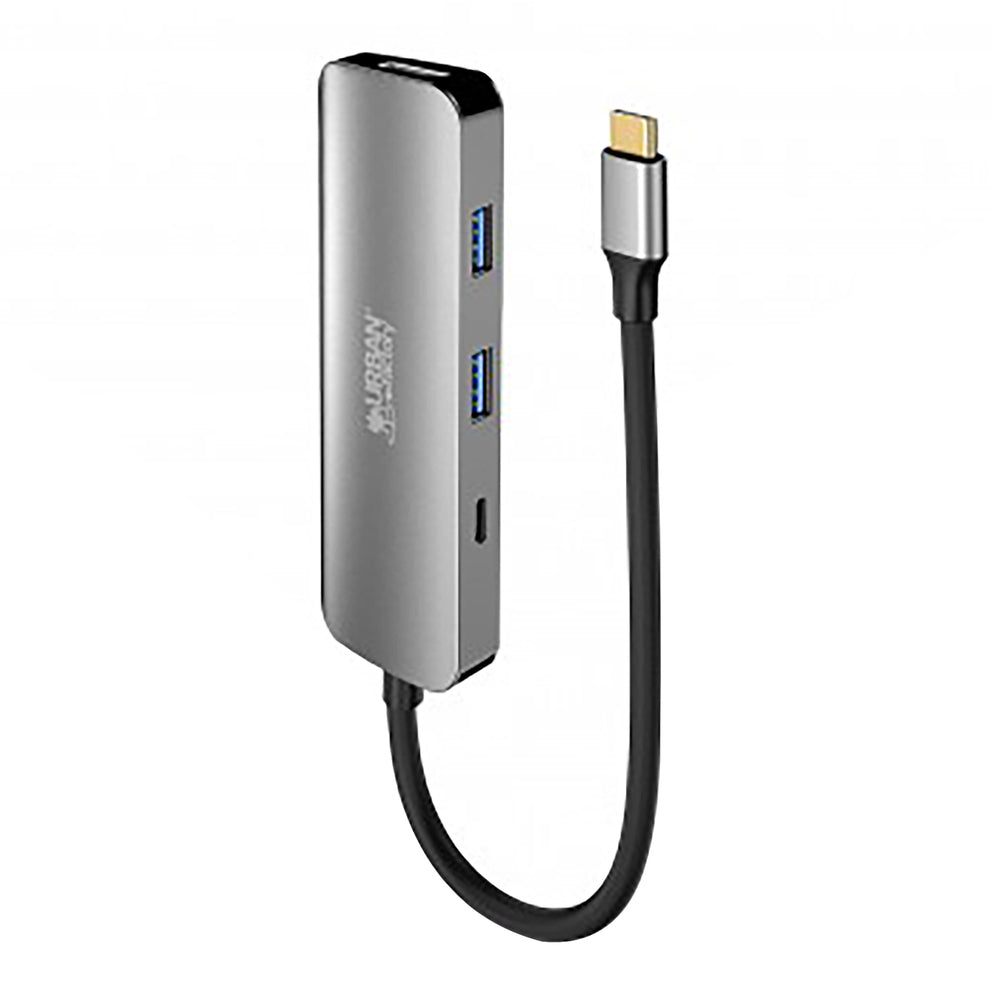 Urban Factory MHC40UF USB-C Hub HDMI 4K 100W PD Passthrough