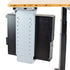Uncaged Ergonomics CPU1G Under-Desk CPU Holder - Swivels 360deg, Adjustable Height & Width