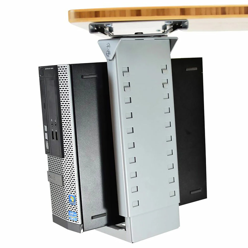 Uncaged Ergonomics CPU2G Under-Desk CPU Holder - Rotating & Adjustable