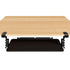 Uncaged ergonomics KT4-B Keyboard Tray - Clamp-On Slide-Out, Black