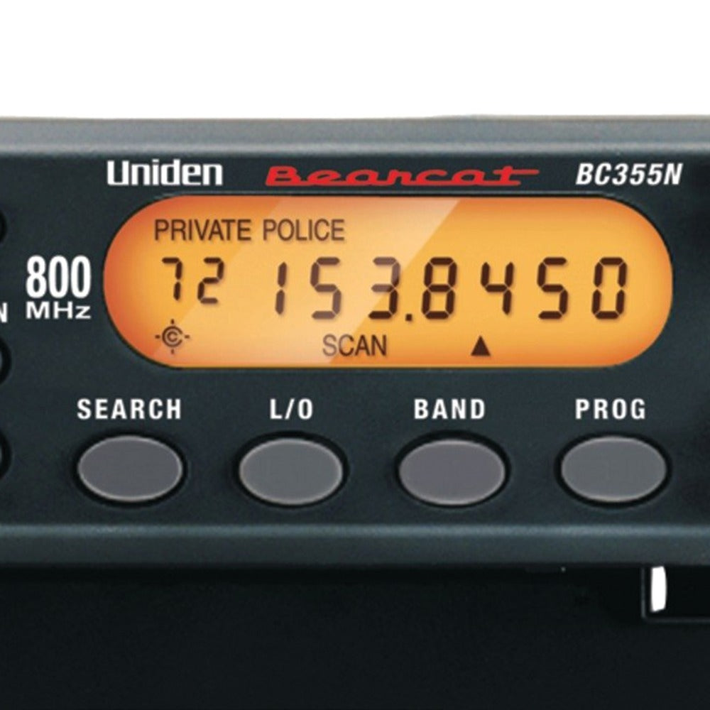 Uniden BC355N Scanner - 300 Channel Narrow Band Base/Mobile Scanner