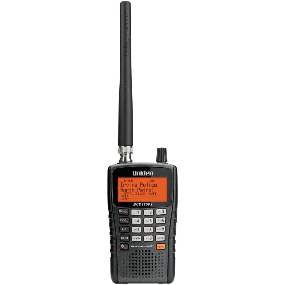 Uniden BCD325P2 Handheld Scanner - APCO 25, Phase 1 & 2, X2-TDMA, EDACS, LTR