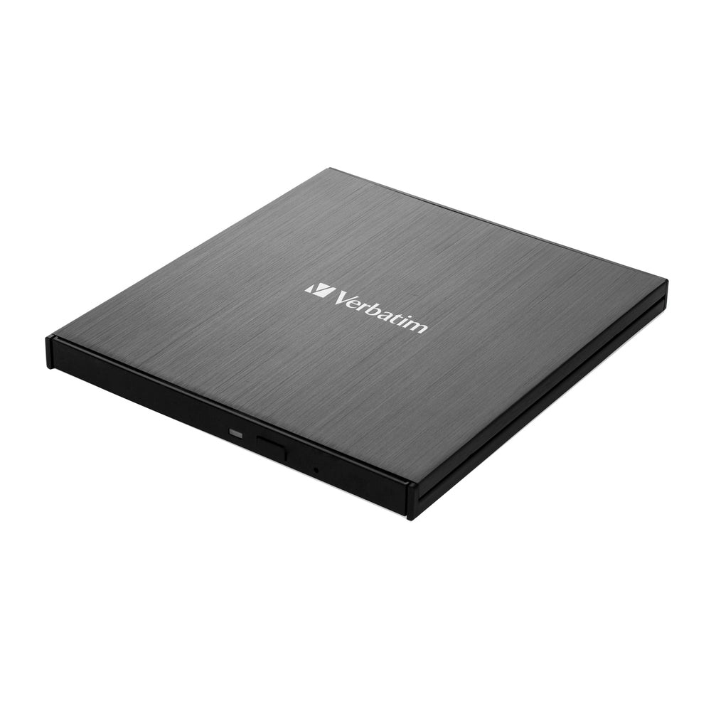 Verbatim 43888 UHD 4K Slimline Blu-Ray Writer External USB 3.1 Image 1