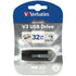 Verbatim 49173 32GB USB 3.0 Flash Drive Store N Go V3 Retractable