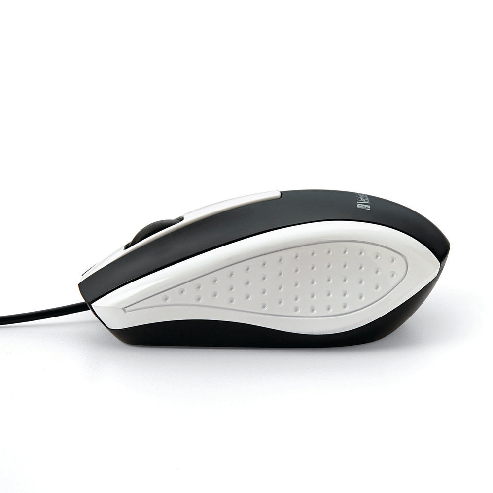 Verbatim Americas LLC 99740 Corded Notebook Optical Mouse - White