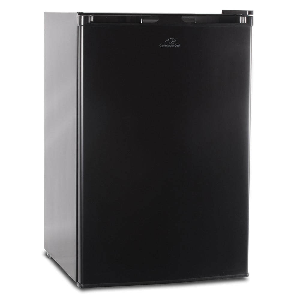 Commercial Cool CCR45B 4.5Cuft Refrigerator/Freezer with Glass Shelves