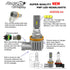 Racesport Rspnph11 Race Sport H11 Plug N Play Super Lux Led Replacement Bulbs