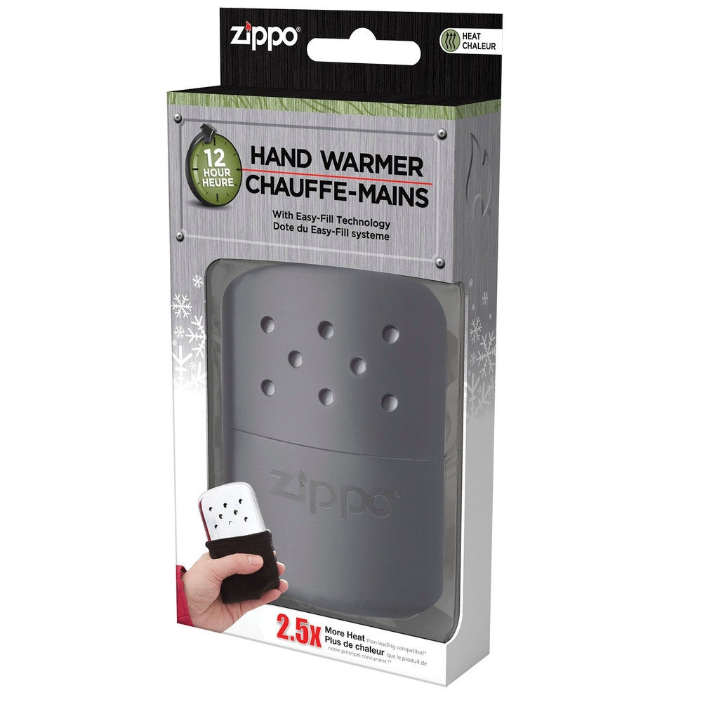 Zippo 40334 Hand Warmer - Black Matte 12-Hour Refillable Image 1