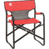 Coleman 2000019421 Chair Steel Deck with Mesh - Red/Grey/Black Image 1