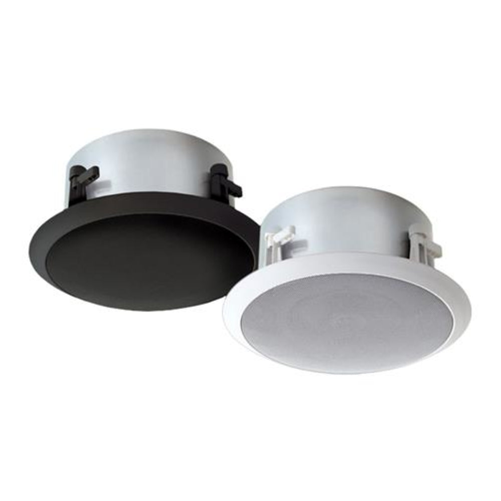 Bogen HFCS1LPB Low Profile Ceiling Speaker Black Image 1