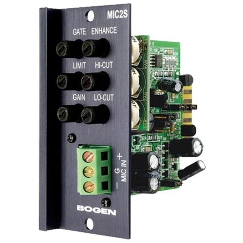 Bogen MIC2S Microphone Input Module Electronically Balanced Screw Terminal Image 1