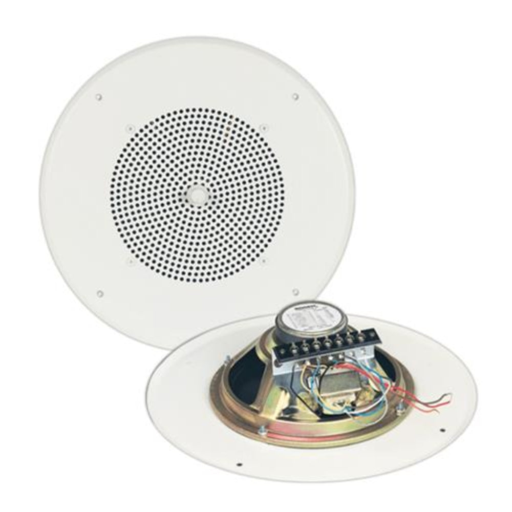 Bogen S810T725PG8WVK 8in. Speaker with T725 Transformer - Off White Image 1