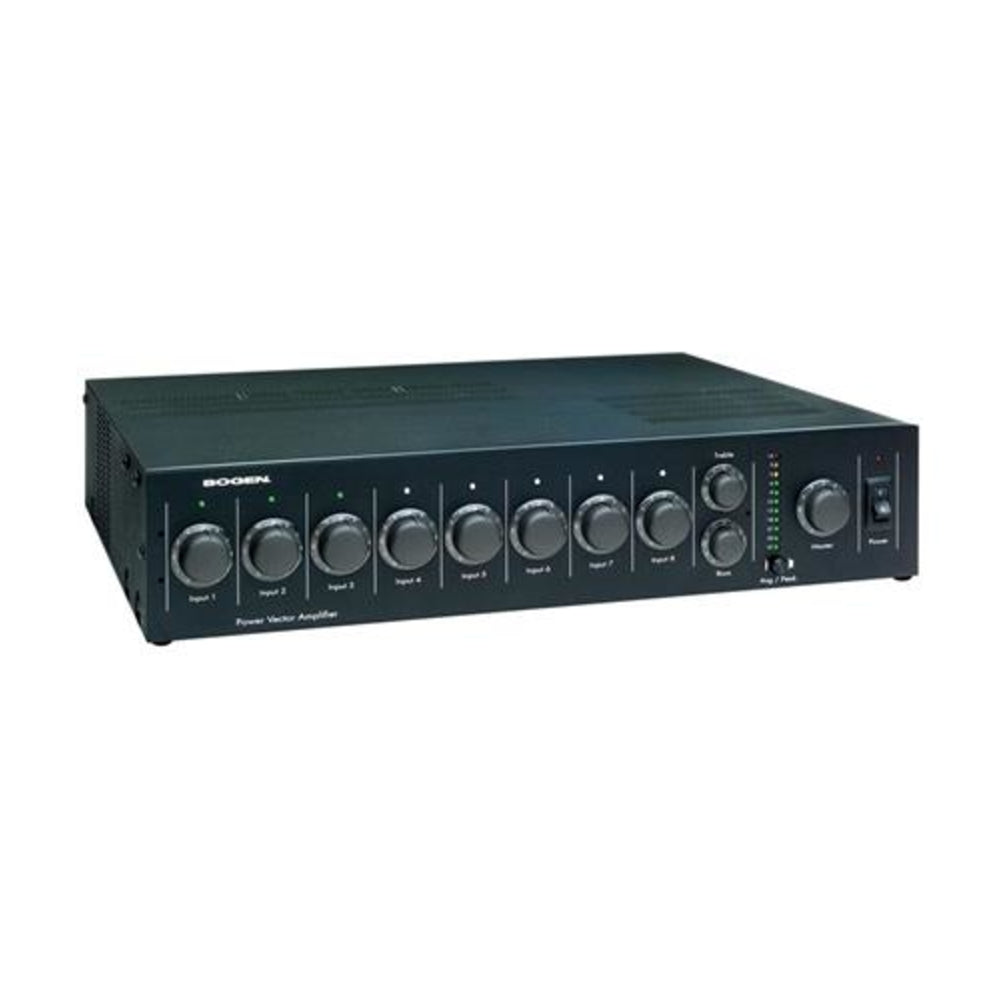 Bogen V250 Power Vector Modular Amplifier - 8 Bays, 250 Watts Image 1