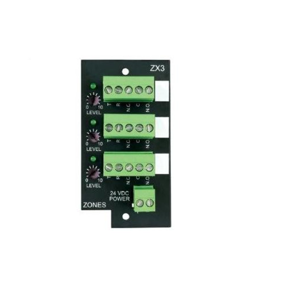 Teledynamic BG-ZX3 3 Zone Expansion Module - Bogen Audio with Programmable Zones Image 1