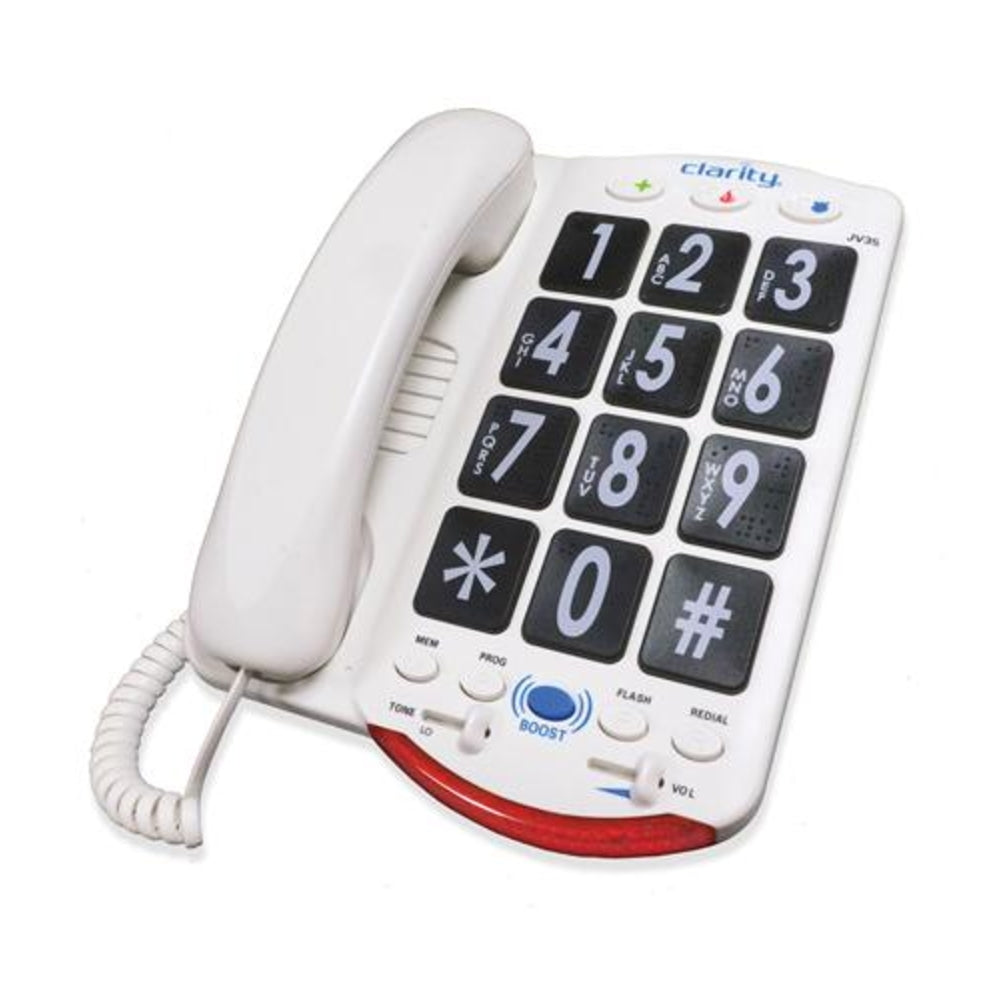 Clarity Products LLC 76560-001 Jv35 Big Button In. Braillein. Phone Talk-Back Image 1