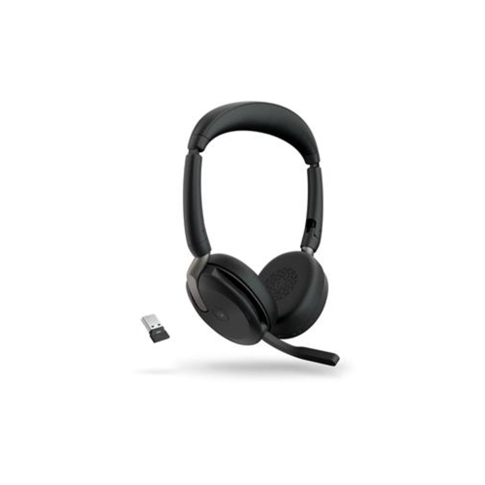 Jabra Evolve2 65 Flex Link380A UC Stereo Headset Image 1