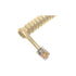 CABLESYS GCHA444006FIV Telephone Handset Cord Ivory Cable 1.5 Inch Lead 6 Ft Image 1