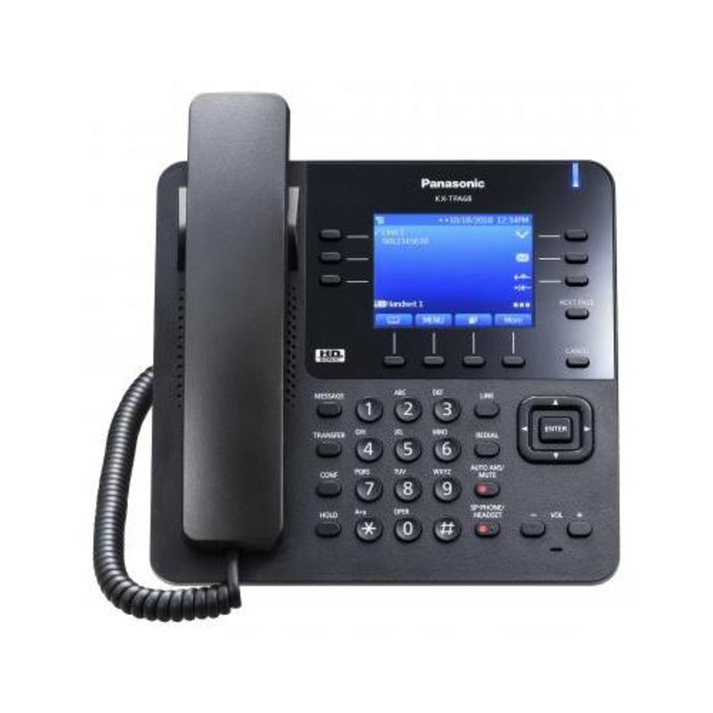 Panasonic KX-TPA68B Desktop SIP DECT Phone with 3.5" Color LCD Image 1