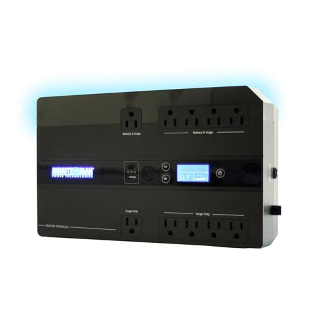 Minuteman UPS EN900LGU Enspire 900VA Standby UPS with LCD Display Image 1