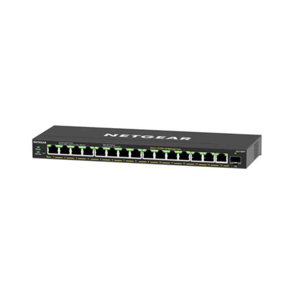 Netgear GS316EPP-100NAS 16-Port PoE+ Gigabit Ethernet Switch Image 1