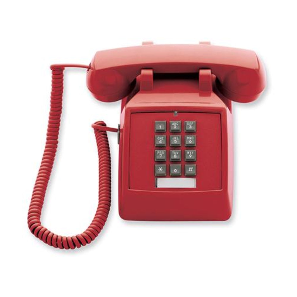 Telematrix 25003 Scitec 2510E Emergency Desk Phone Red Image 1