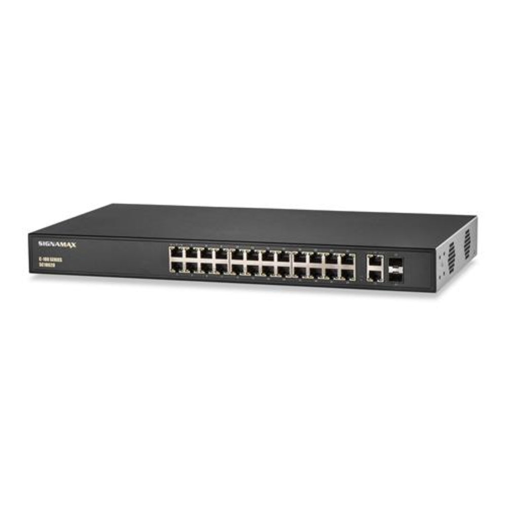 Signamax Connectivty Fo-Sc10020 C-100 24 Port Fast Ethernet Poe+ Switch Image 1