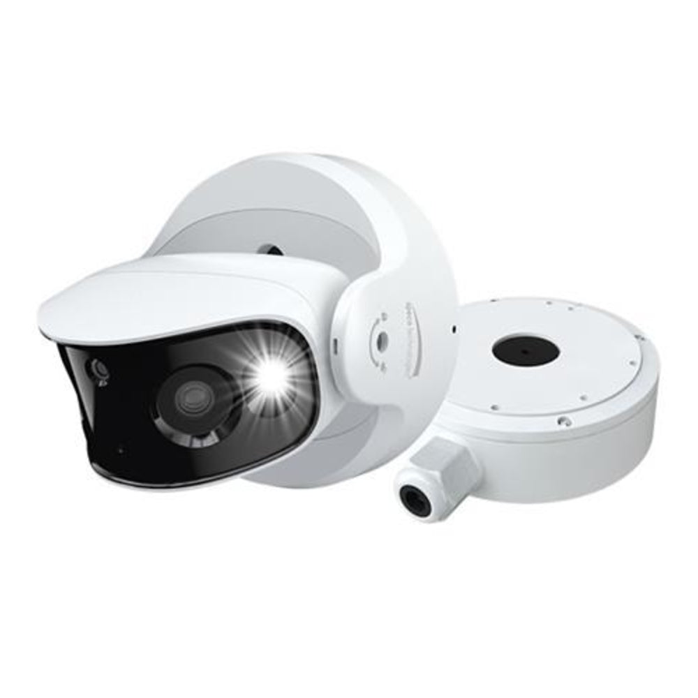 Speco O8Lmst1 8MP 180° Multisensor IP Camera with Advanced Face & Vehicle Detection Image 1