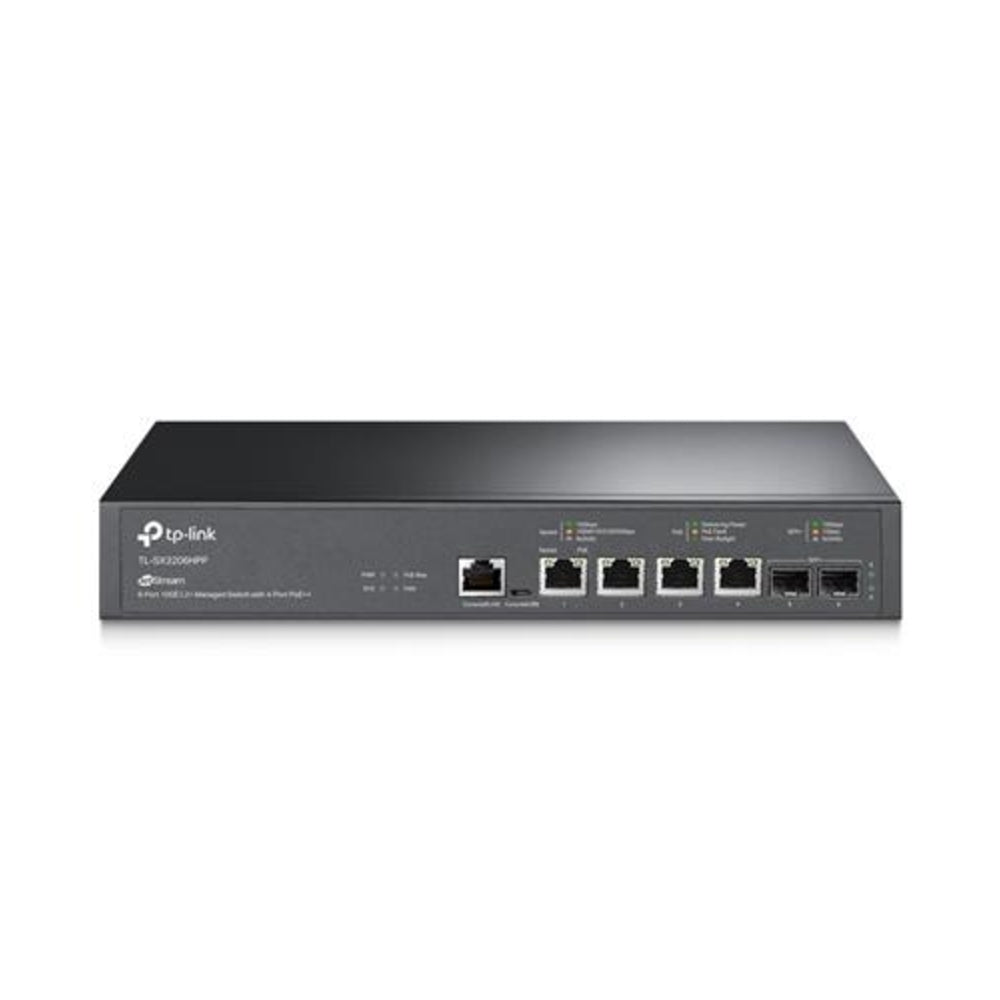 Tp Link SX3206HPP 4-Port 10GBase-T POE++ Switch Image 1