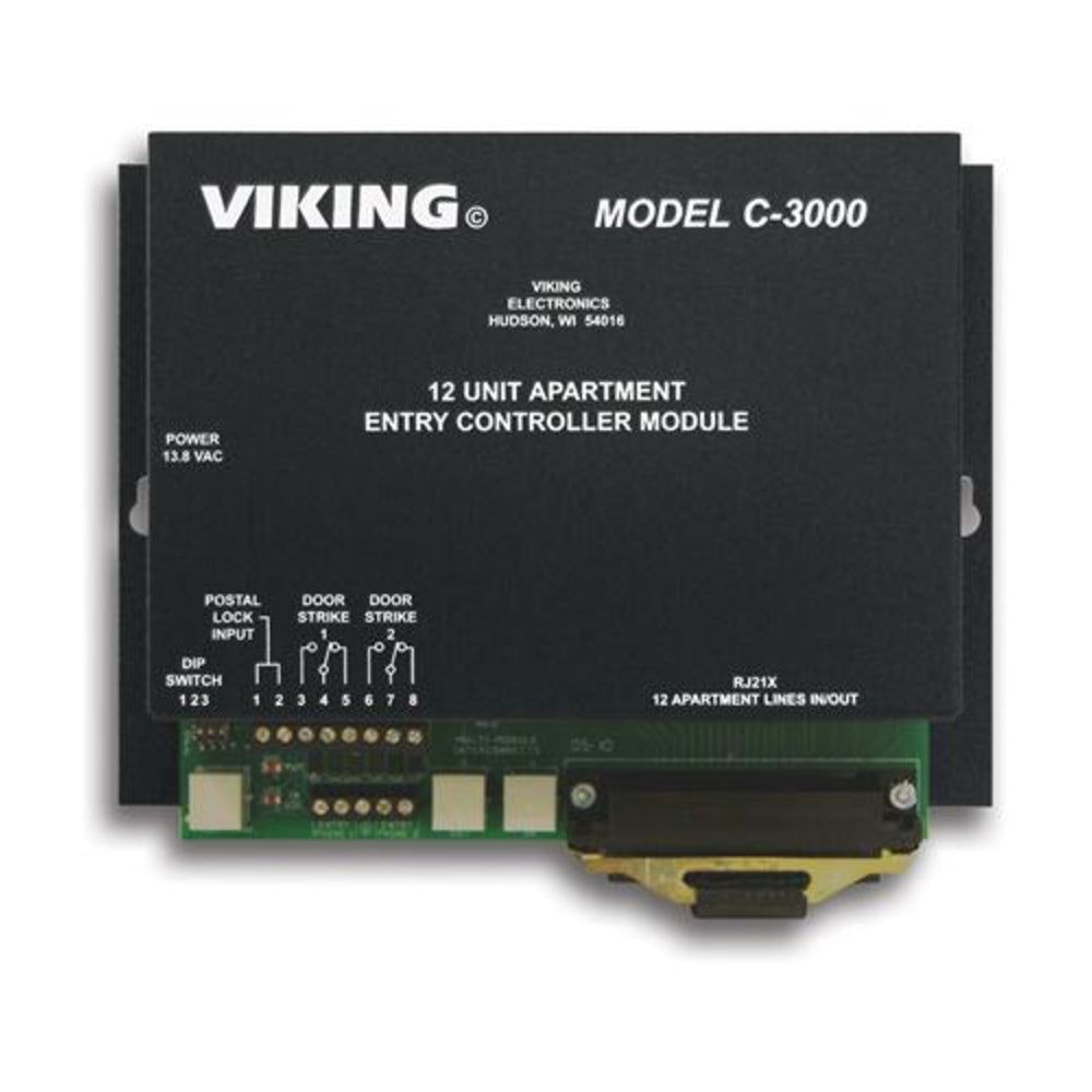 Viking C-3000 Apartment Entry System - Expandable to 96 Units Image 1