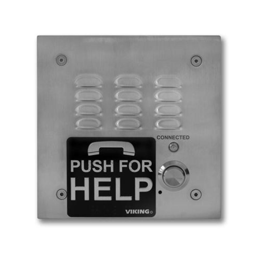 Viking Electronics E-1600-30-IP VoIP ADA Stainless Steel Emergency Phone Image 1