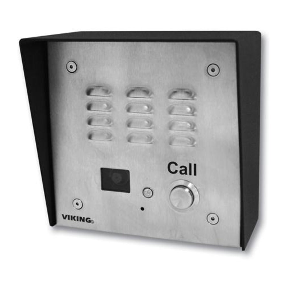 Viking E-35-EWP Stainless Steel Handsfree Phone Dialer with Color Video Image 1