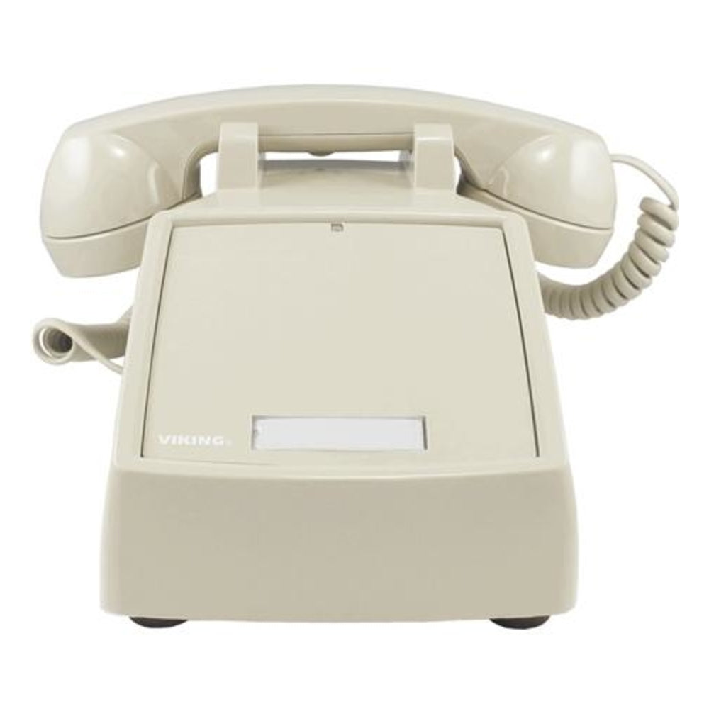 Viking Electronics K-1900D-IP VoIP Desk Phone Auto Dialer Red Color Image 1